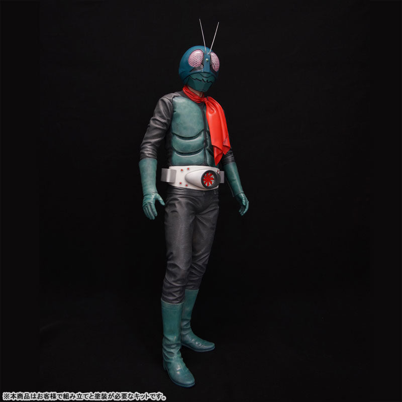 【Pre-Order】Kamen Rider (Masked Rider) No. 1 Mega Soft Vinyl Kit  Reprint Edition (Resale) <Kaiyodo> [*Cannot be bundled]