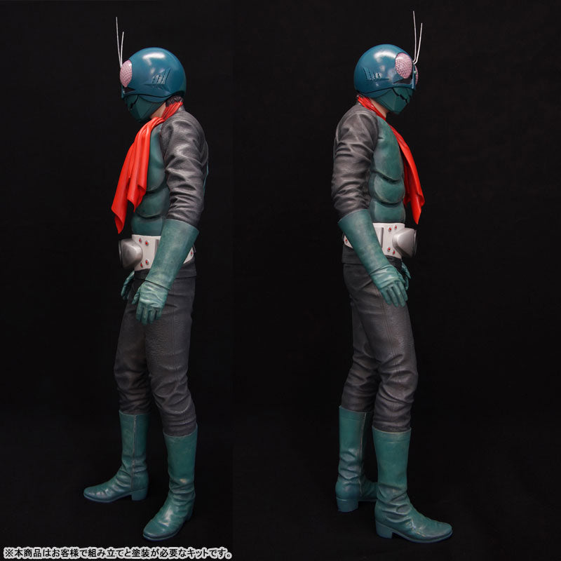 【Pre-Order】Kamen Rider (Masked Rider) No. 1 Mega Soft Vinyl Kit  Reprint Edition (Resale) <Kaiyodo> [*Cannot be bundled]