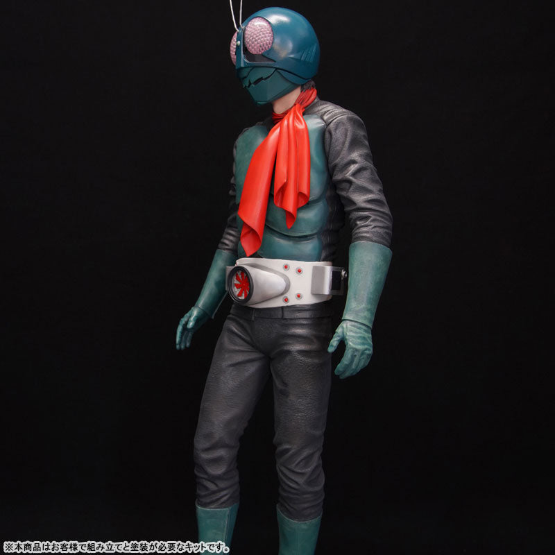 【Pre-Order】Kamen Rider (Masked Rider) No. 1 Mega Soft Vinyl Kit  Reprint Edition (Resale) <Kaiyodo> [*Cannot be bundled]