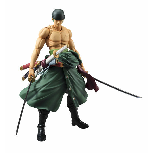 【Pre-Order】ヴァリアブルアクションヒーローズ ONE PIECE ロロノア・ゾロ アクションフィギュア（再販）《メガハウス》【※同梱不可】