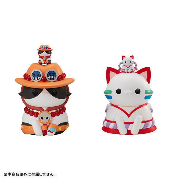 【Pre-Order】[MEGA CAT PROJECT "One Piece" The Big NYAN PIECE NYAN! Portgas D. Ace] <Megahouse> Height approx. 100mm