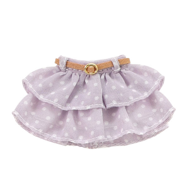 【Pre-Order★SALE】Pureneemo 1/12 Georgette Frill Skirt Purple x White <Azone International>