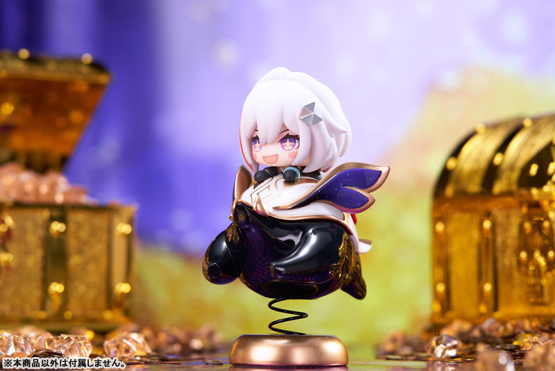 【Pre-Order】"Honkai: Star Rail" Topaz & Kabu Chibi Character Swinging Stand Completed Figure <APEX TOYS> [*Cannot be bundled]