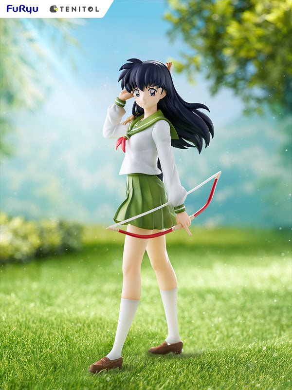 【Pre-Order】TENITOL "Inuyasha" Higurashi Kagome Completed Figure <Furyu> [*Cannot be bundled]