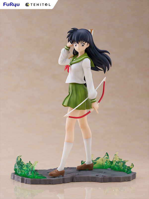 【Pre-Order】TENITOL "Inuyasha" Higurashi Kagome Completed Figure <Furyu> [*Cannot be bundled]