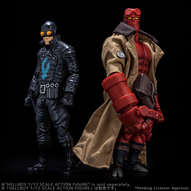 【预售】HELLBOY   龙虾人约翰逊   1/12比例  可动手版 《1000toys》【※同梱不可】