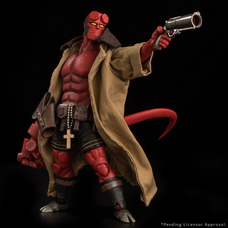 【Pre-Order】HELLBOY  1/12比例   可动手办  30周年纪念版 《1000toys》【※同梱不可】