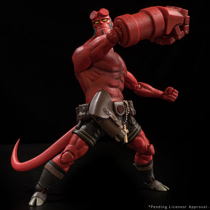 【Pre-Order】HELLBOY  1/12比例   可动手办  30周年纪念版 《1000toys》【※同梱不可】