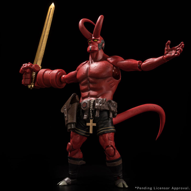 【Pre-Order】HELLBOY  1/12比例   可动手办  30周年纪念版 《1000toys》【※同梱不可】