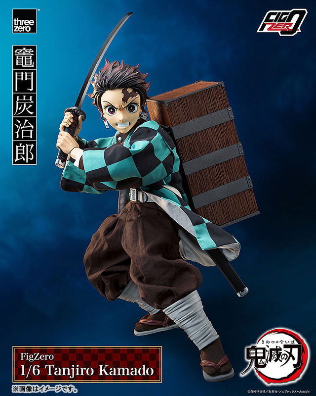 【Pre-Order】"Demon Slayer: Kimetsu no Yaiba" FigZero 1/6 Scale Tanjiro Kamado Movable Figure <three zero> [*Cannot be bundled]