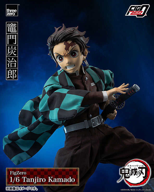 【Pre-Order】"Demon Slayer: Kimetsu no Yaiba" FigZero 1/6 Scale Tanjiro Kamado Movable Figure <three zero> [*Cannot be bundled]