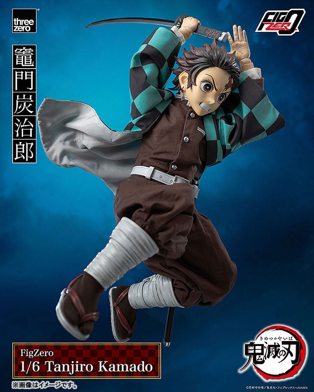 【Pre-Order】"Demon Slayer: Kimetsu no Yaiba" FigZero 1/6 Scale Tanjiro Kamado Movable Figure <three zero> [*Cannot be bundled]