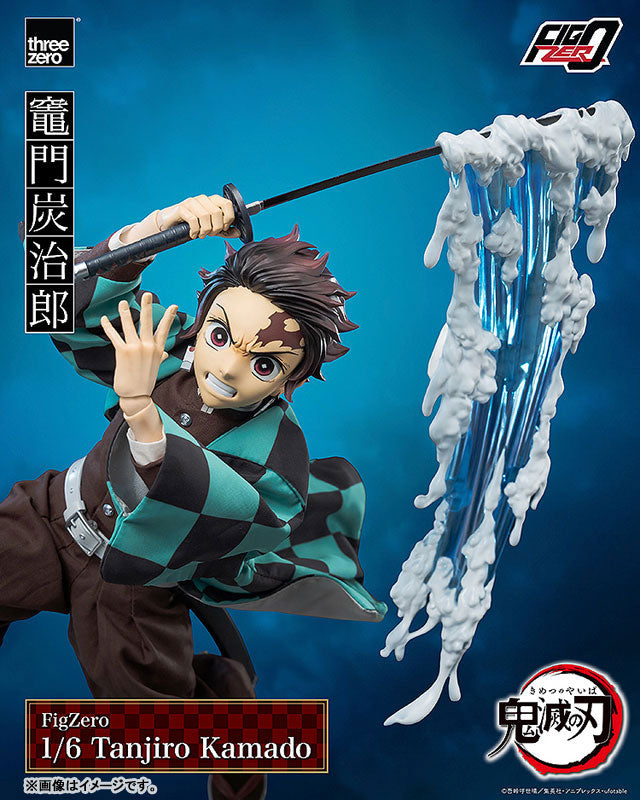 【Pre-Order】"Demon Slayer: Kimetsu no Yaiba" FigZero 1/6 Scale Tanjiro Kamado Movable Figure <three zero> [*Cannot be bundled]