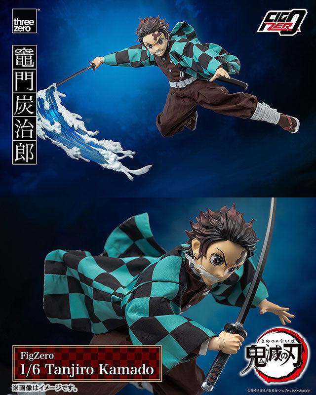 【Pre-Order】"Demon Slayer: Kimetsu no Yaiba" FigZero 1/6 Scale Tanjiro Kamado Movable Figure <three zero> [*Cannot be bundled]