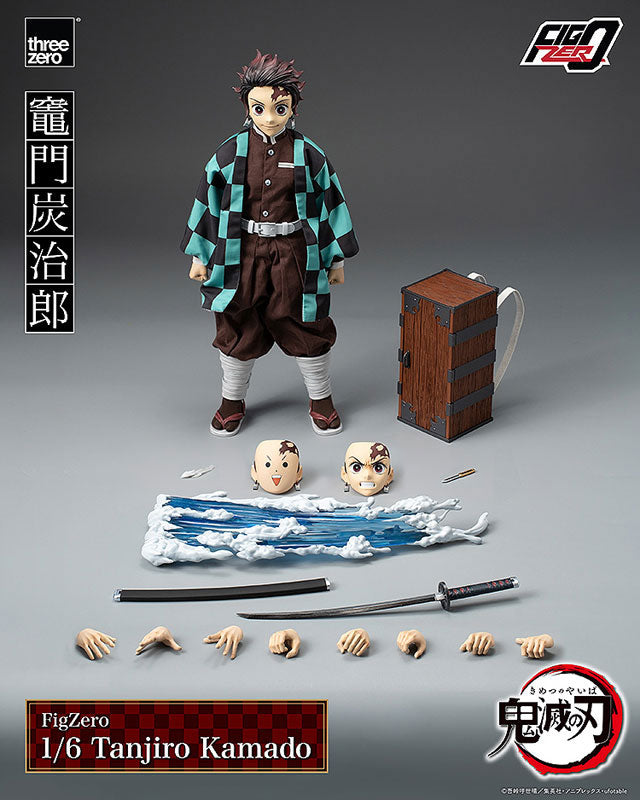 【Pre-Order】"Demon Slayer: Kimetsu no Yaiba" FigZero 1/6 Scale Tanjiro Kamado Movable Figure <three zero> [*Cannot be bundled]