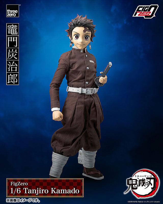 【Pre-Order】"Demon Slayer: Kimetsu no Yaiba" FigZero 1/6 Scale Tanjiro Kamado Movable Figure <three zero> [*Cannot be bundled]