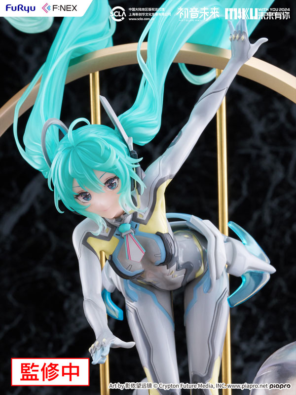 【Pre-Order】Hatsune Miku "MIKU WITH YOU 2024" Ver. 1/7 Scale Completed Figure. <FurRyu> [*Cannot be bundled]