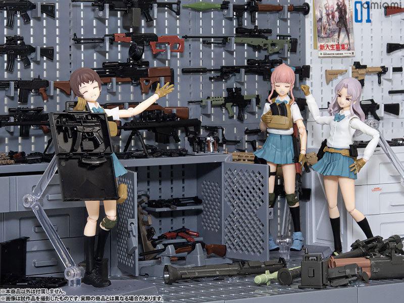 【Pre-Order】figma PLUS "Little Armory" Armed JK Variant Loadout Set 1 (Resale) <TOMYTEC> [*Cannot be bundled]