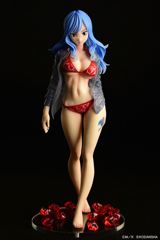 【Pre-Order】"FAIRY TAIL" Juvia Lockser / Gravure_Style "Red Bikini!!" Wet and See-Through Shirt SP 1/6 Scale <ORCATOYS> [*Cannot be bundled]