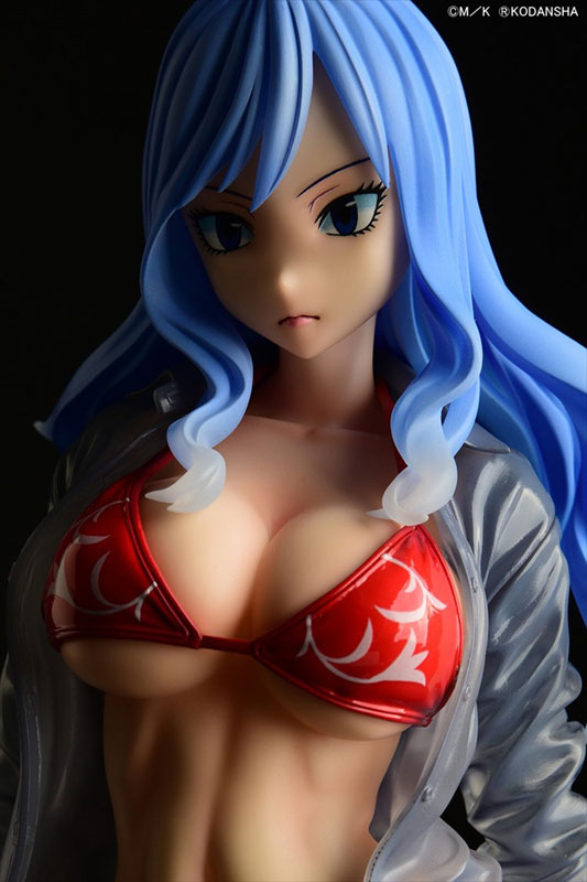 【Pre-Order】"FAIRY TAIL" Juvia Lockser / Gravure_Style "Red Bikini!!" Wet and See-Through Shirt SP 1/6 Scale <ORCATOYS> [*Cannot be bundled]