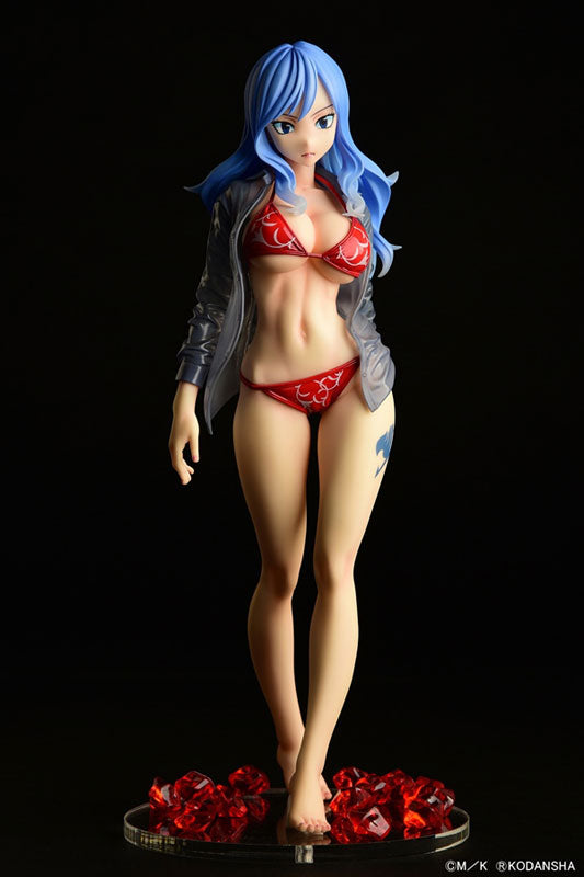 【Pre-Order】"FAIRY TAIL" Juvia Lockser / Gravure_Style "Red Bikini!!" Wet and See-Through Shirt SP 1/6 Scale <ORCATOYS> [*Cannot be bundled]