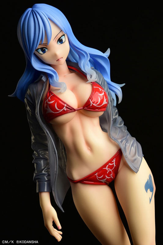 【Pre-Order】"FAIRY TAIL" Juvia Lockser / Gravure_Style "Red Bikini!!" Wet and See-Through Shirt SP 1/6 Scale <ORCATOYS> [*Cannot be bundled]