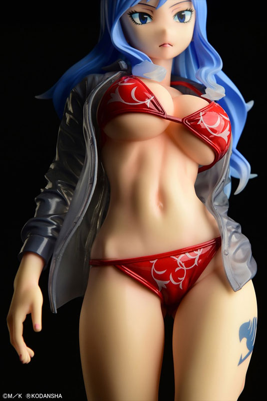 【Pre-Order】"FAIRY TAIL" Juvia Lockser / Gravure_Style "Red Bikini!!" Wet and See-Through Shirt SP 1/6 Scale <ORCATOYS> [*Cannot be bundled]