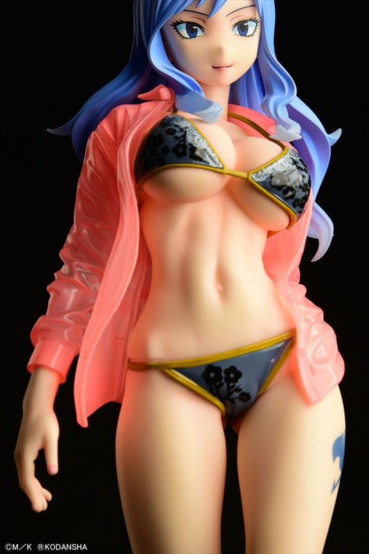 【Pre-Order】FAIRY TAIL ジュビア・ロクサーGravure_Style『黒ビキニ！！』濡れ透けワイシャツSP 1/6《オルカトイズ》【※同梱不可】