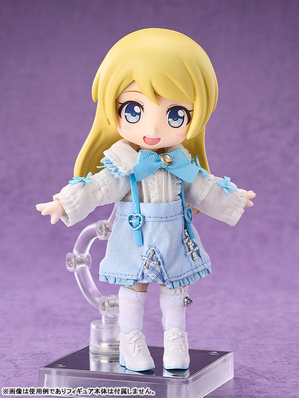 【Pre-Order】Nendoroid Doll Outfit Set: Suspender Skirt Set (White & Blue) <Good Smile Arts Shanghai> [*Cannot be bundled]