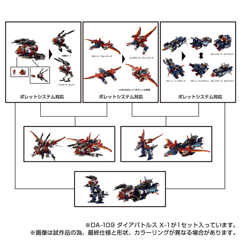 【Pre-Order】Diaclone DA-109 Dia Battles X1 <Takara Tomy> [*Cannot be bundled]