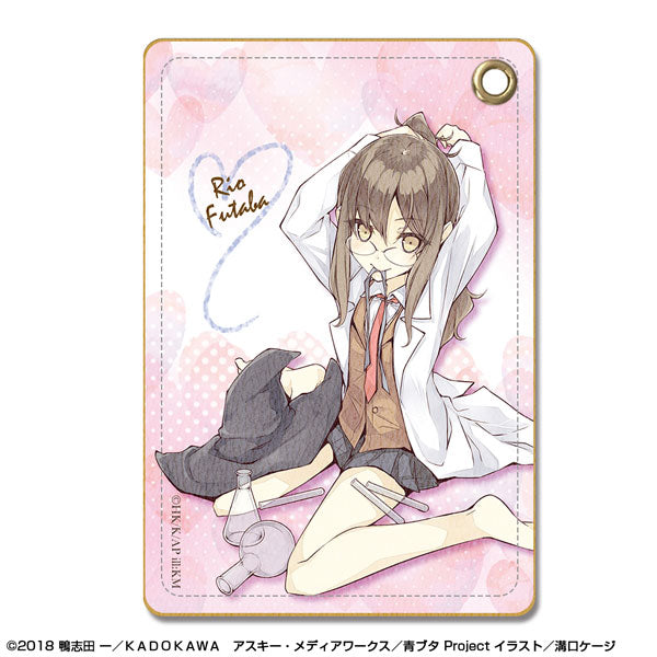 【Pre-Order★SALE】"Rascal Does Not Dream of Bunny Girl Senpai" Leather Pass Case  Design 03 (Rio Futaba) (Resale) <License Agent>
