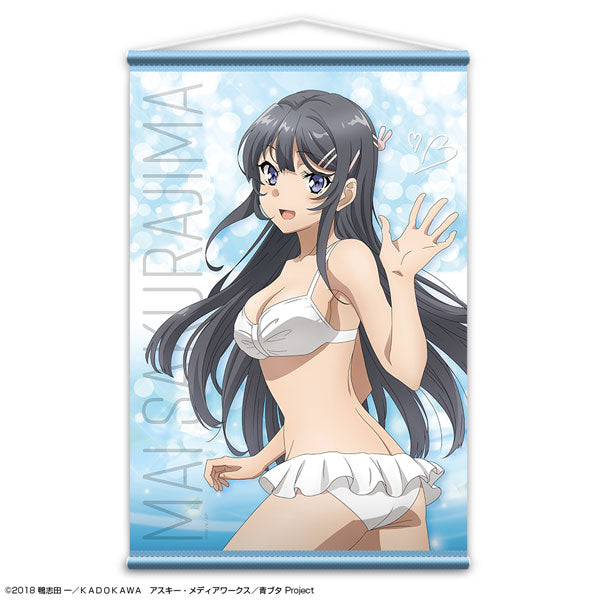 【Pre-Order】"Rascal Does Not Dream of Bunny Girl Senpai" B2 Tapestry [Mai Sakurajima] (Resale) <License Agent>