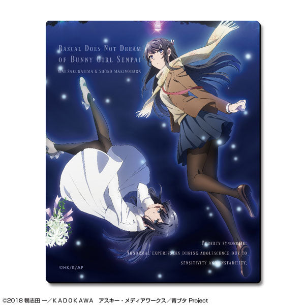 【Pre-Order】"Rascal Does Not Dream of a Dreaming Girl" Rubber Mouse Pad Design 06 [Mai Sakurajima & Shoko Makinohara] (Resale) <License Agent>