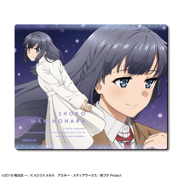 【Pre-Order】"Rascal Does Not Dream of a Dreaming Girl" Rubber Mouse Pad Design 07 [Shoko Makinohara] (Resale) <License Agent>