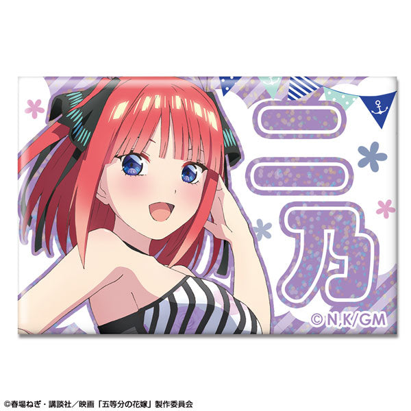 【预售】动漫「五等分的新娘」全息锡徽章   泳装Ver.   02(中野二乃) （再贩)《License Agent》【※同梱不可】