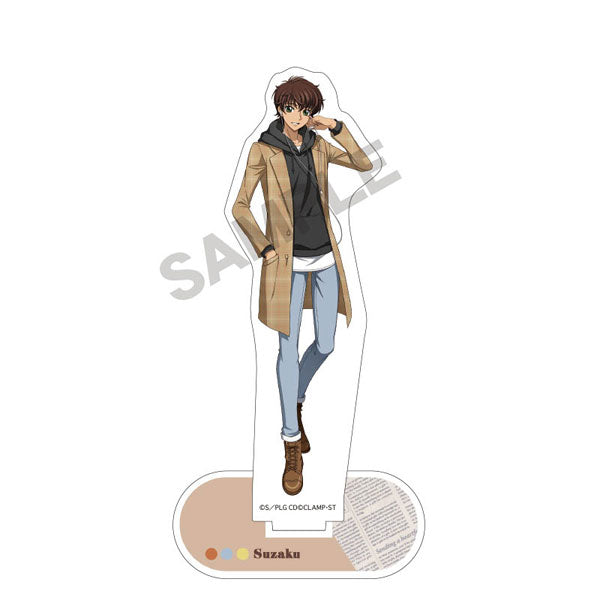 【Pre-Order】"Code Geass: Lelouch of the Rebellion" Acrylic Stand  Suzaku Casual Clothes [Resale]  <Crux> [※Cannot be bundled]