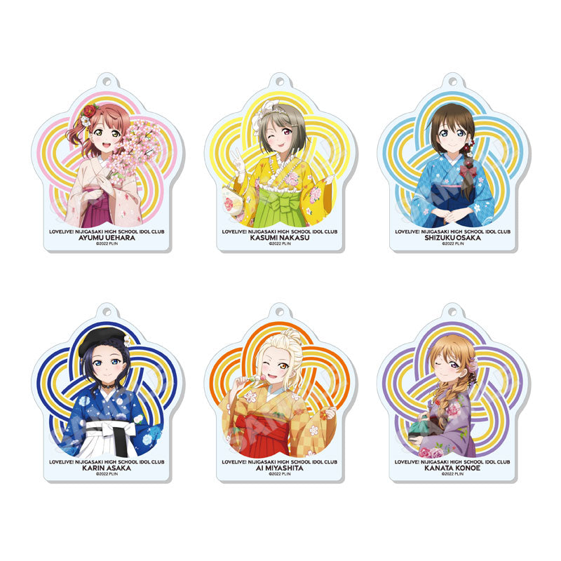 【Pre-Order】ラブライブ！虹ヶ咲学園スクールアイドル同好会 アクリルキーホルダー A 12個入りBOX（再販）《CS.FRONT》【※同梱不可】