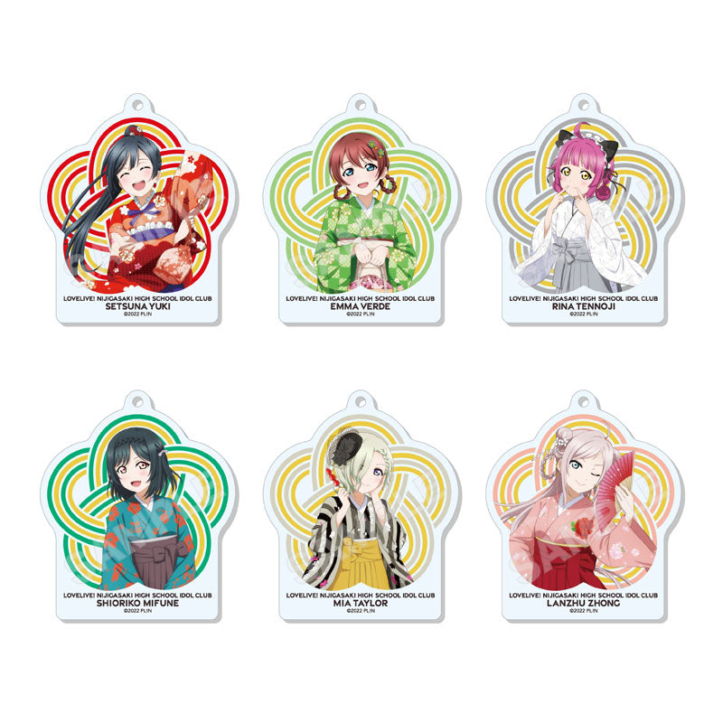 【Pre-Order】ラブライブ！虹ヶ咲学園スクールアイドル同好会 アクリルキーホルダー A 12個入りBOX（再販）《CS.FRONT》【※同梱不可】