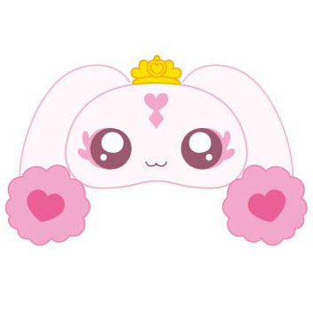 【Pre-Order★SALE】"Pretty Cure" Puchitto Badge Precure Fairy 04 Lurun <Bandai>