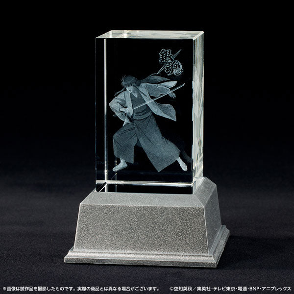 【Pre-Order★SALE】Gintama Crystal Art Kotaro Katsura <DMM.com> Size: Approx. 5 x 5 x 8cm