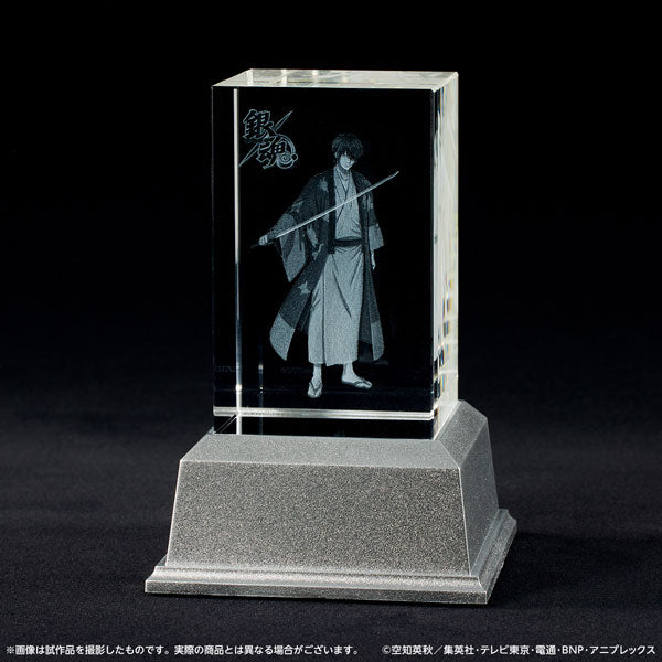 【Pre-Order★SALE】Gintama Crystal Art  Shinsuke Takasugi <DMM.com> Size: Approx. 5 x 5 x 8cm