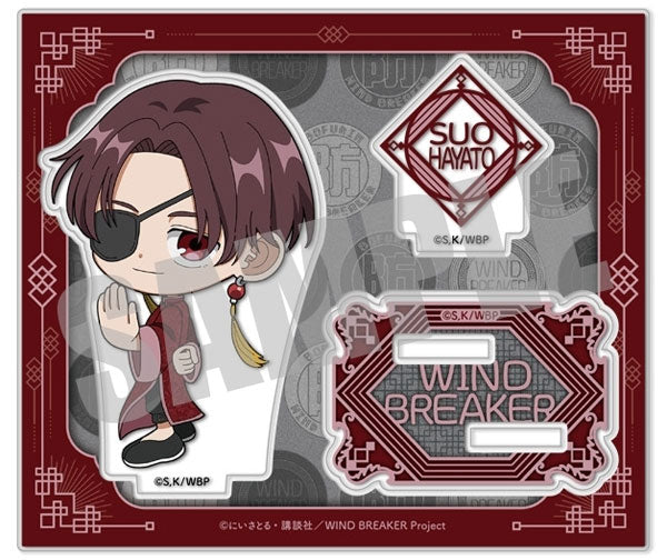 【Pre-Order】WIND BREAKER Acrylic Stand  Hayato Suo MINI CHINA Ver. <Cabinet> [※Cannot be bundled]