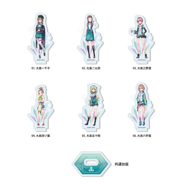 【Pre-Order】"Heaven Burns Red" Mini Acrylic Stand 06 31st E Force (6 types in total) BOX <CS.FRONT> [*Cannot be bundled]
