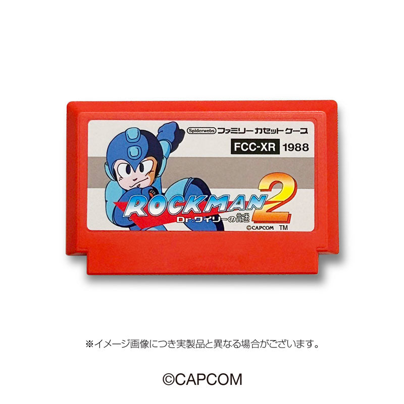 【Pre-Order】Family Cassette Case/Mega Man 2 <Spider Web> [*Cannot be bundled]