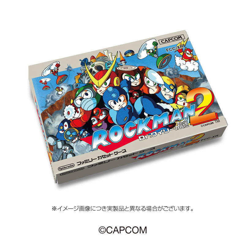 【Pre-Order】Family Cassette Case/Mega Man 2 <Spider Web> [*Cannot be bundled]