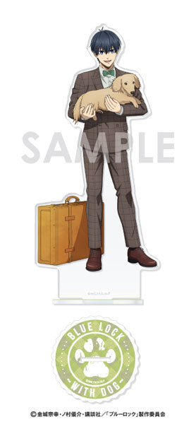 【Pre-Order】"Blue Lock" Acrylic Stand -With Dog- 1. Yoichi Isagi <Sol International> [*Cannot be bundled]