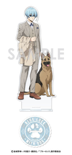 【Pre-Order】"Blue Lock" Acrylic Stand -With Dog- 8. Yo Hiori <Sol International> [*Cannot be bundled]