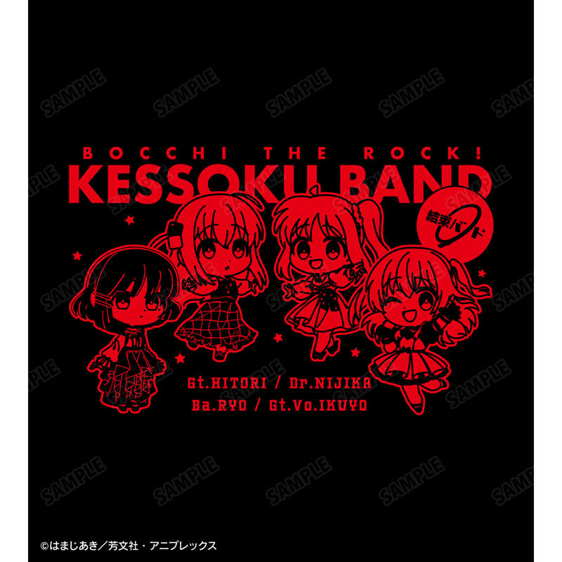 【Pre-Order】Anime "Bocchi the Rock!" Kessoku Band  Chibi Chara Red Dress Ver. BIG Zip Tote Bag <Almabianca> [*Cannot be bundled]