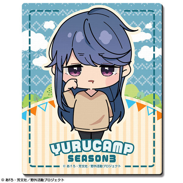 【Pre-Order】「ゆるキャン△ SEASON３」 ラバーマウスパッド デザイン06(志摩リン/C)【ゆるぷに】《ライセンスエージェント》【※同梱不可】