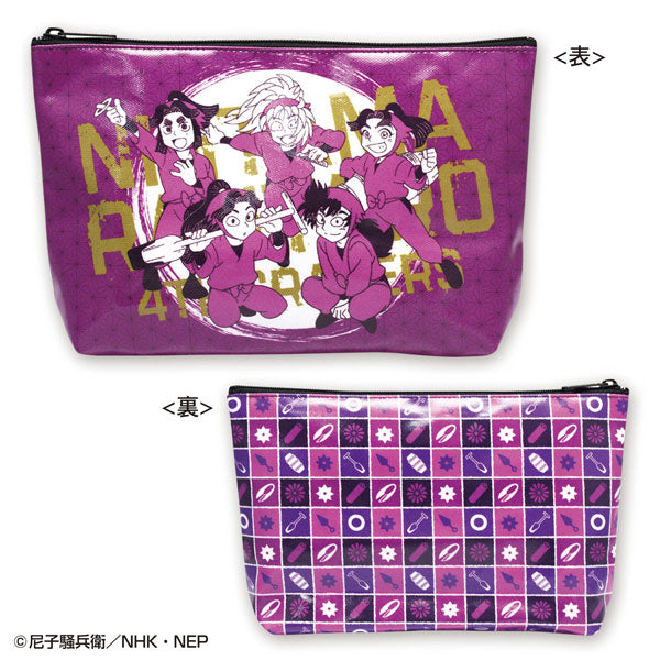 【Pre-Order】"Nintama Rantaro" Pouch [The Fourth Graders] (Resale) <Toshin Pack> [*Cannot be bundled]